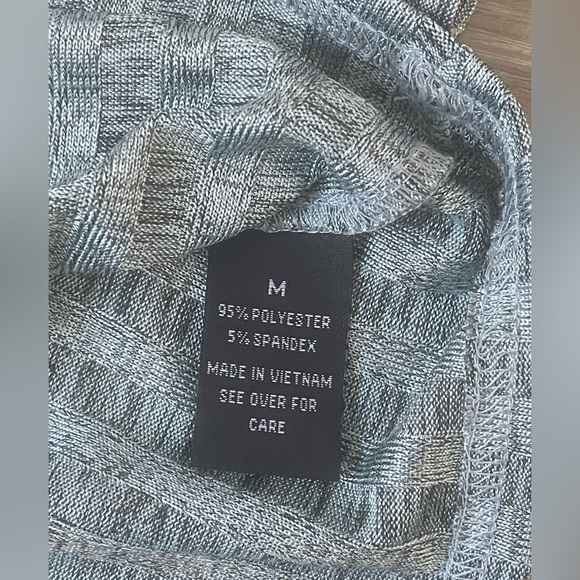 AGB Greyish Blue Bell Sleeve Blouse - Picture 8 of 12